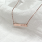 'Elsie' Bar Necklace