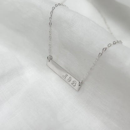 'Elsie' Bar Necklace