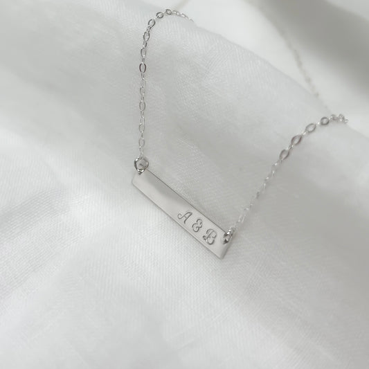 'Elsie' Bar Necklace