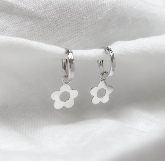 Daisy Chain Stud or Hoop Earrings